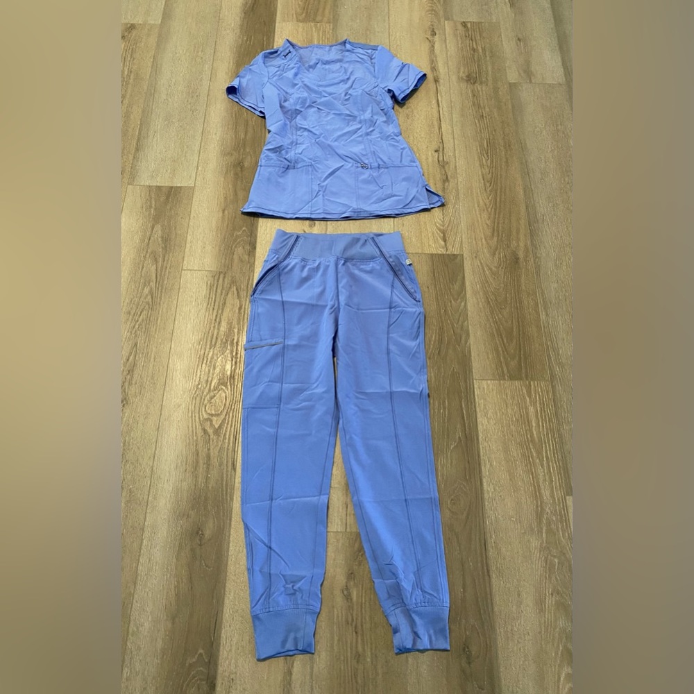 Ceil blue infinity Cherokee Scrubs